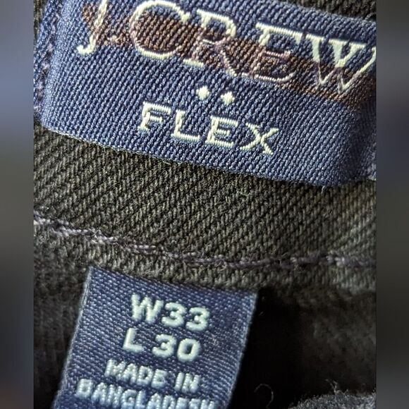J. Crew Men’s Straight Fit Jeans Signature Flex‎ sz 33 30 Dark Shadow Denim NWT - Picture 10 of 15